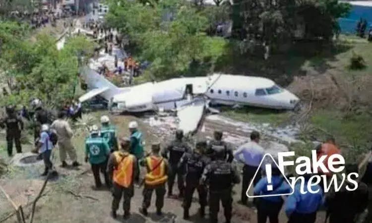 É falso: avião cai e todos os missionários a bordo sobrevivem